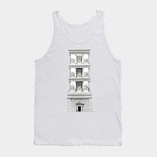 Historic and Mystical Housing Tower of the Holy in Rome Tank Top